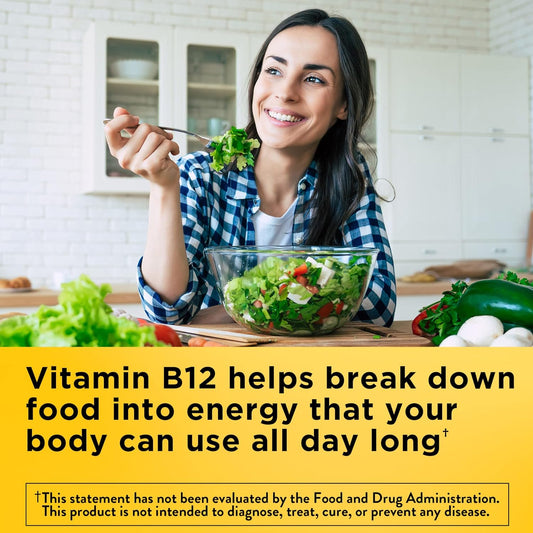 Nature Made Energy B12 Gummies - 1000 mcg, 80 Count (40 Day Supply) - Pack of 2 - Dietary Supplement for Energy Metabolism