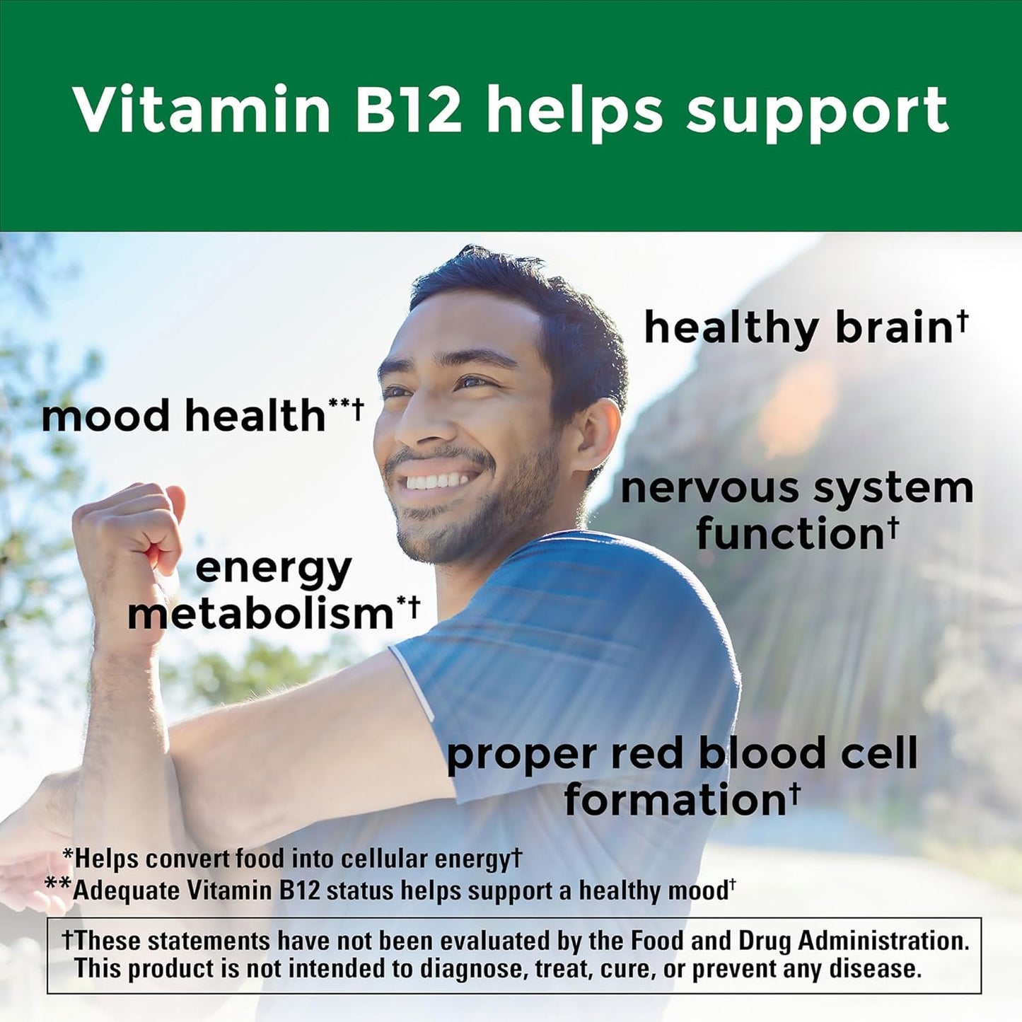 Nature Made Energy B12 Gummies - 1000 mcg, 80 Count (40 Day Supply) - Pack of 2 - Dietary Supplement for Energy Metabolism
