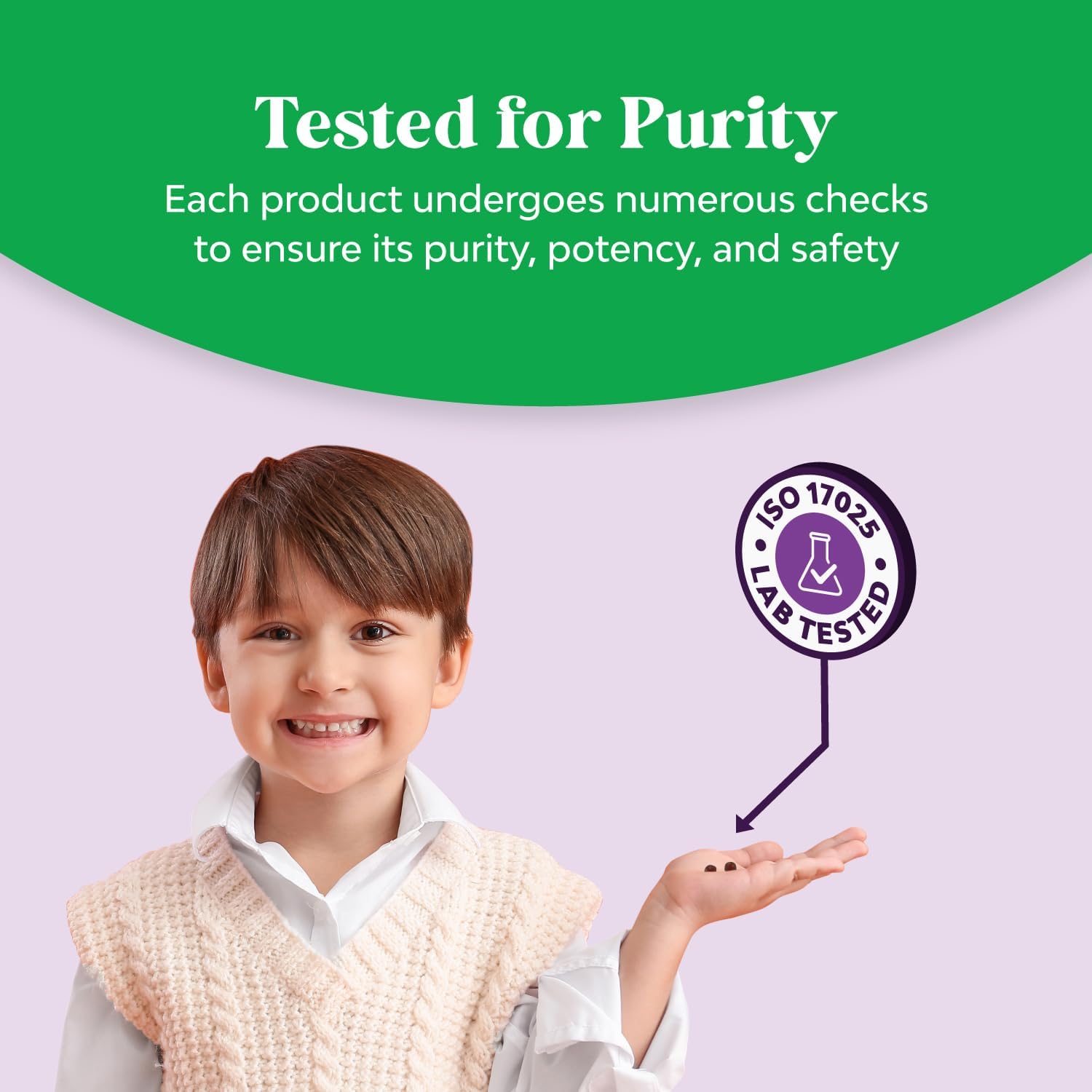 Natures Craft Kids Iron Gummies - Immune & Energy Support for Children - Vegan, Non-GMO, Gluten Free - 60 Count