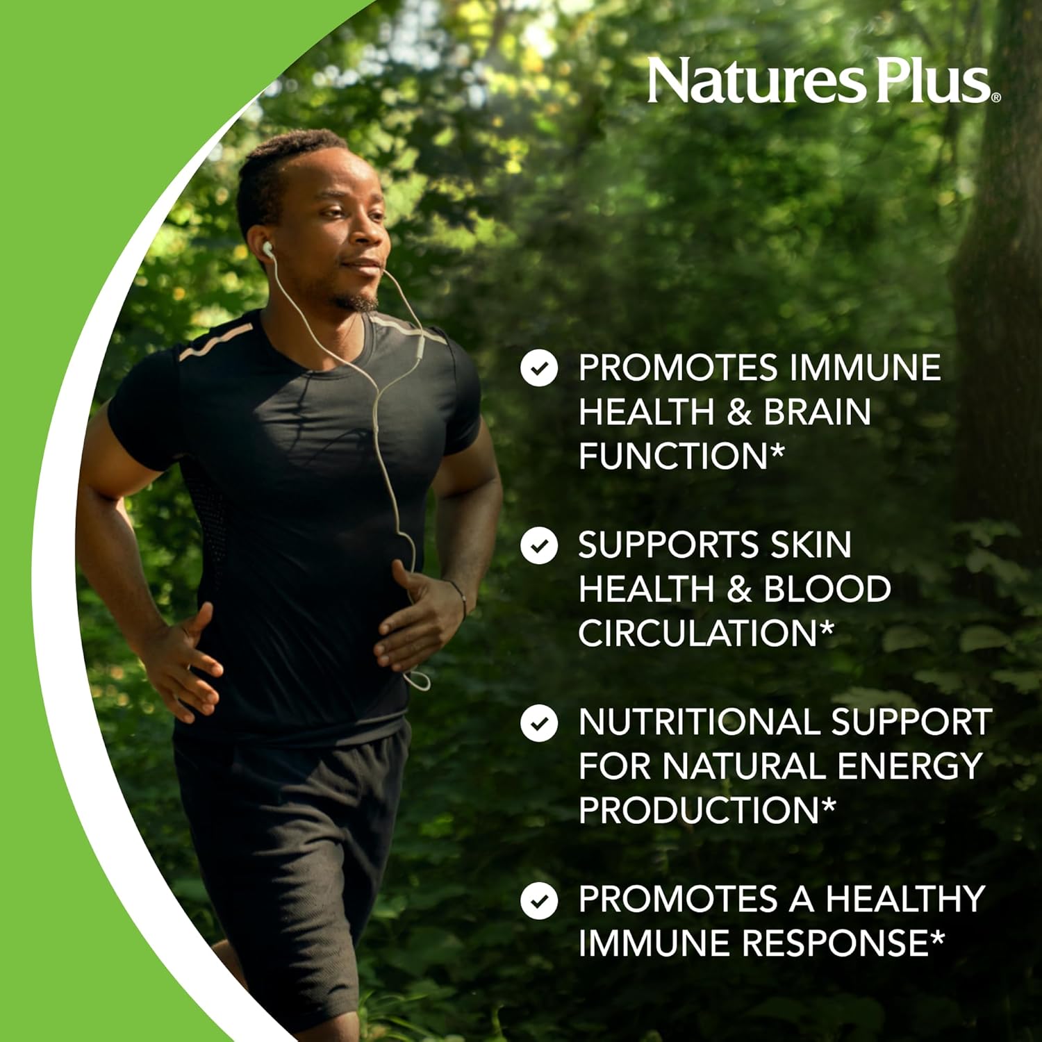 Natures Plus 1000 mg Niacinamide Tablets - 90 Count Bottle