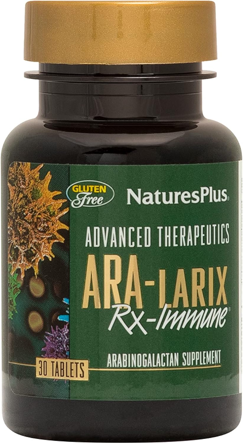 Natures Plus Advanced Therapeutics Ara-6 Rx Immune Health - 30 Tablets, Hypoallergenic, Gluten-Free, Vegetarian