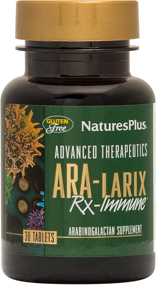Natures Plus Advanced Therapeutics Ara-6 Rx Immune Health - 30 Tablets, Hypoallergenic, Gluten-Free, Vegetarian