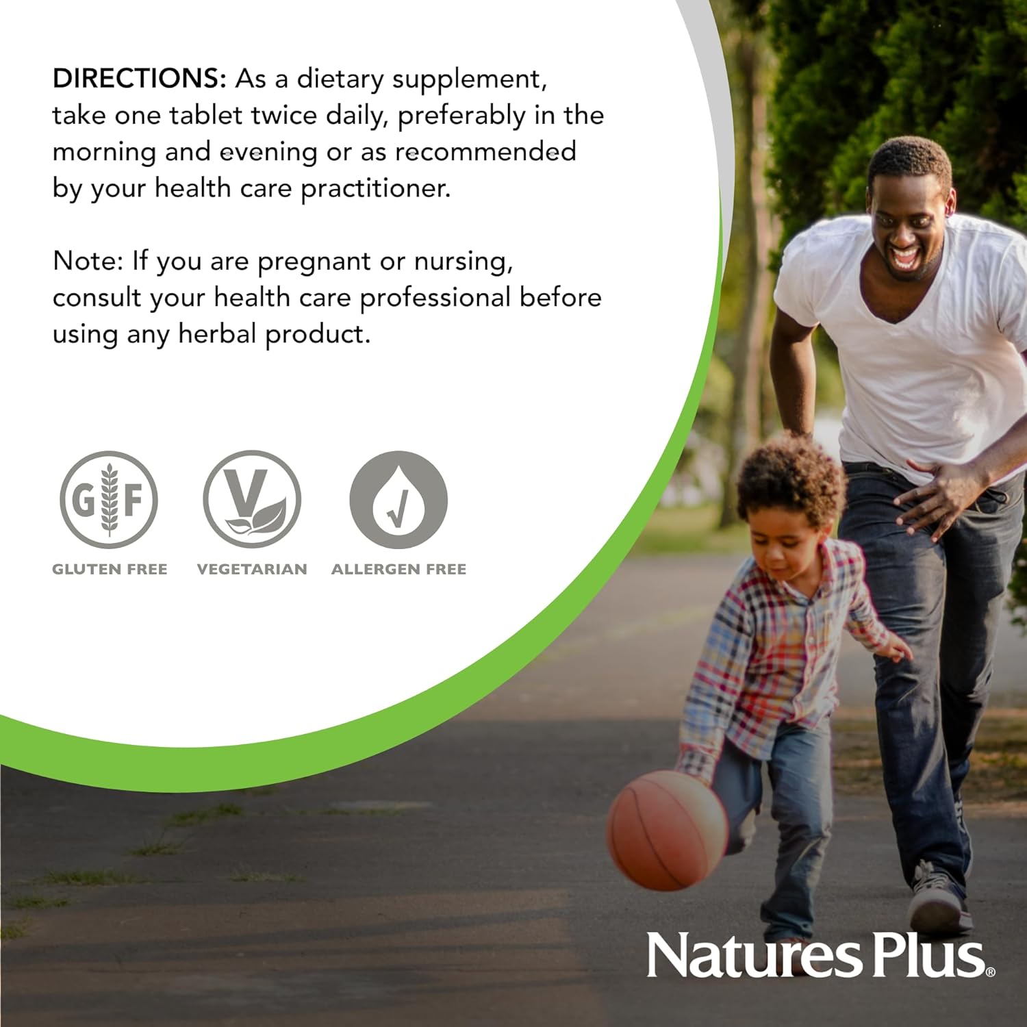 Natures Plus Herbal Actives St John's Wort Extended Release Tablets - 450mg, 60 Count - Vegan & Gluten-Free