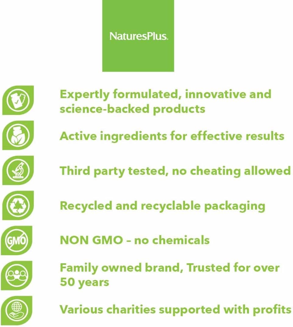 Natures Plus Immune Support Tablets - Daily Defense Complex with Vitamin A, C, D3, Zinc & Copper - Vegetarian & Gluten Free