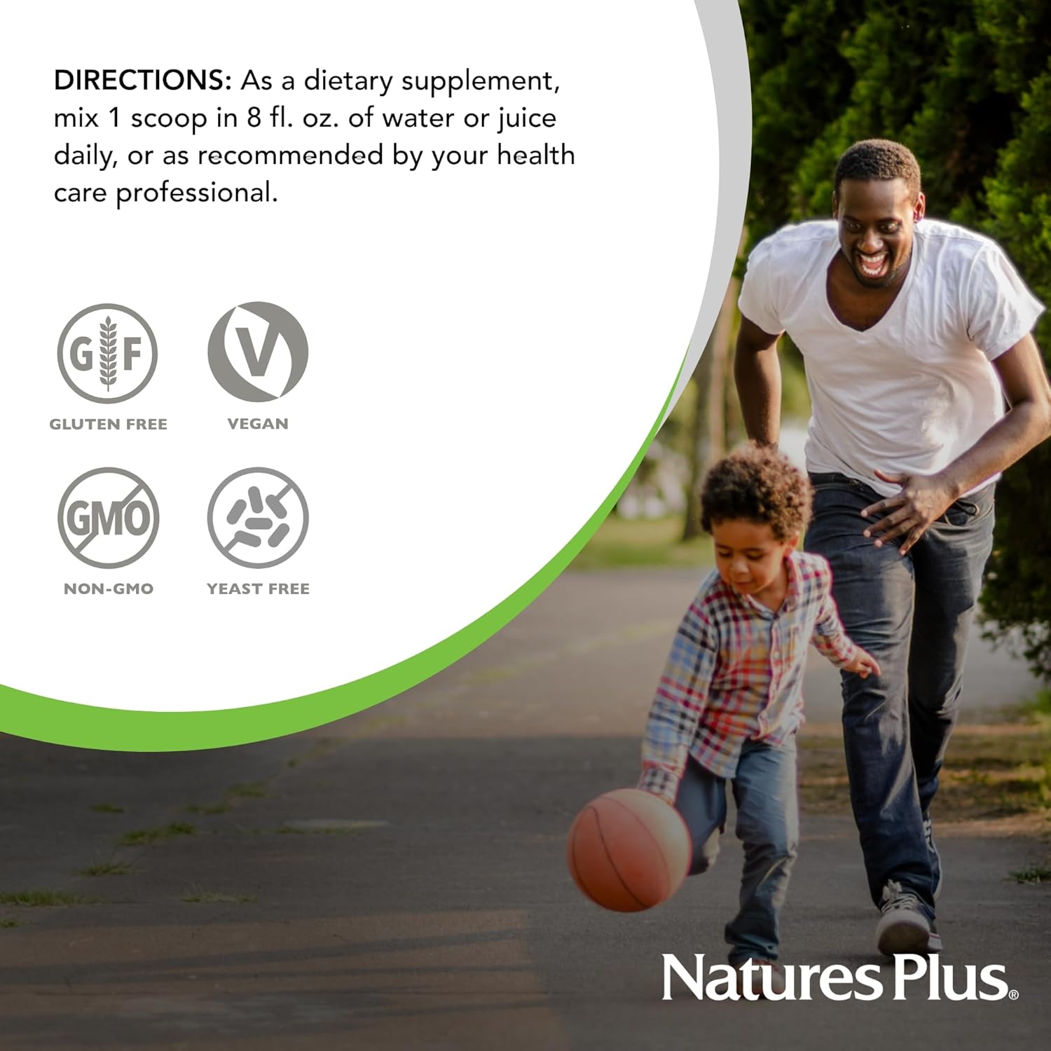 Natures Plus KalmAssure Magnesium Powder - Unflavored - 0.8 lb - Supports Nerve & Muscle Relaxation - Non-GMO, Gluten Free, Vegan - 60 Servings