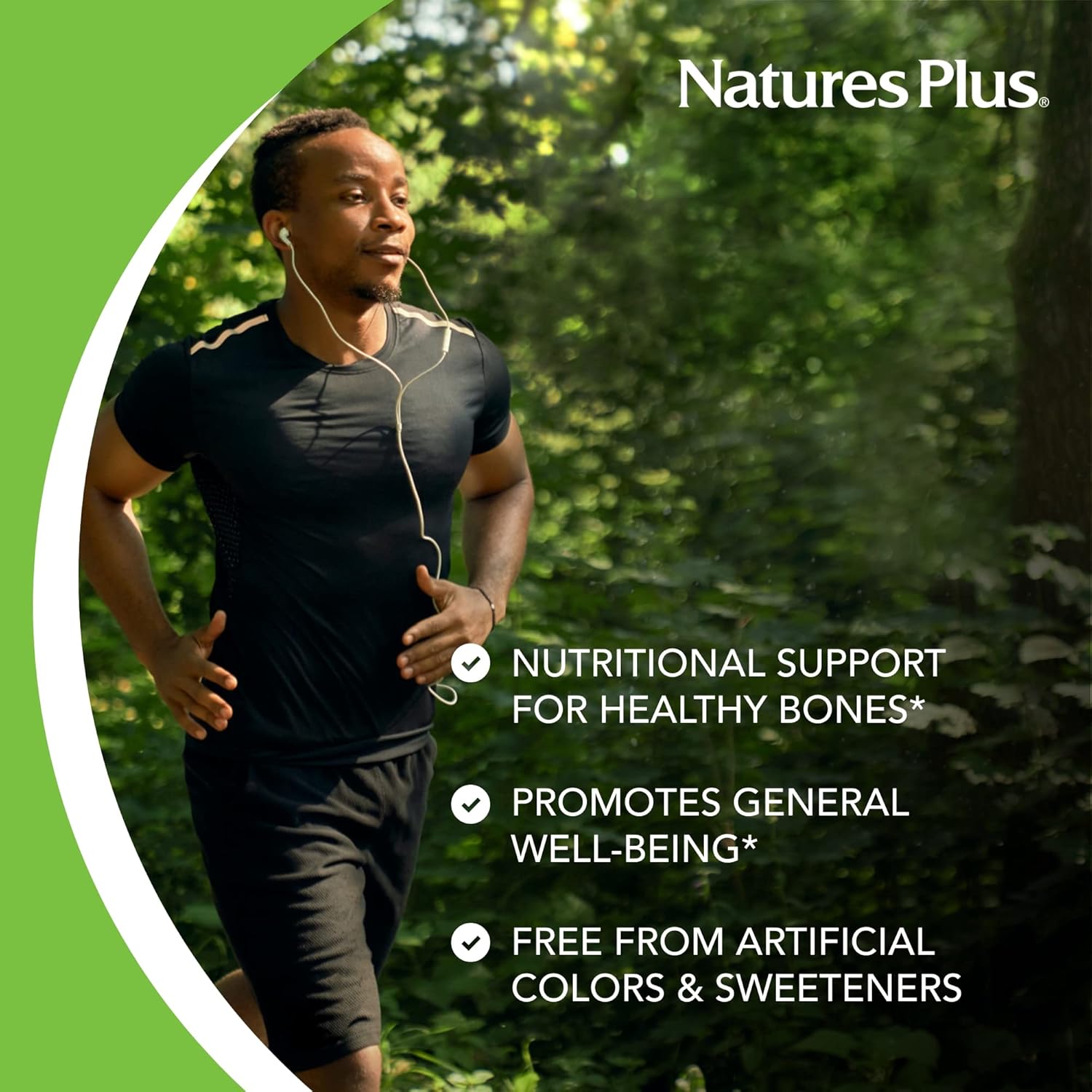 Natures Plus Liquid Sunshine Vitamin D3-5000 IU, Tropical Citrus Flavor - Bone, Heart, Immune Support - 16 fl oz