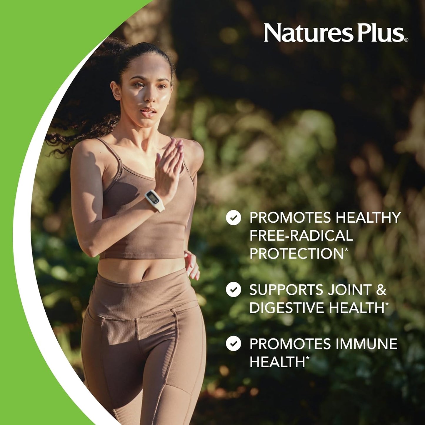 Natures Plus Longvida Curcumin 1000mg Tablets - Vegan, Non-GMO, Gluten-Free - Supports Free Radical Protection - 30 Servings