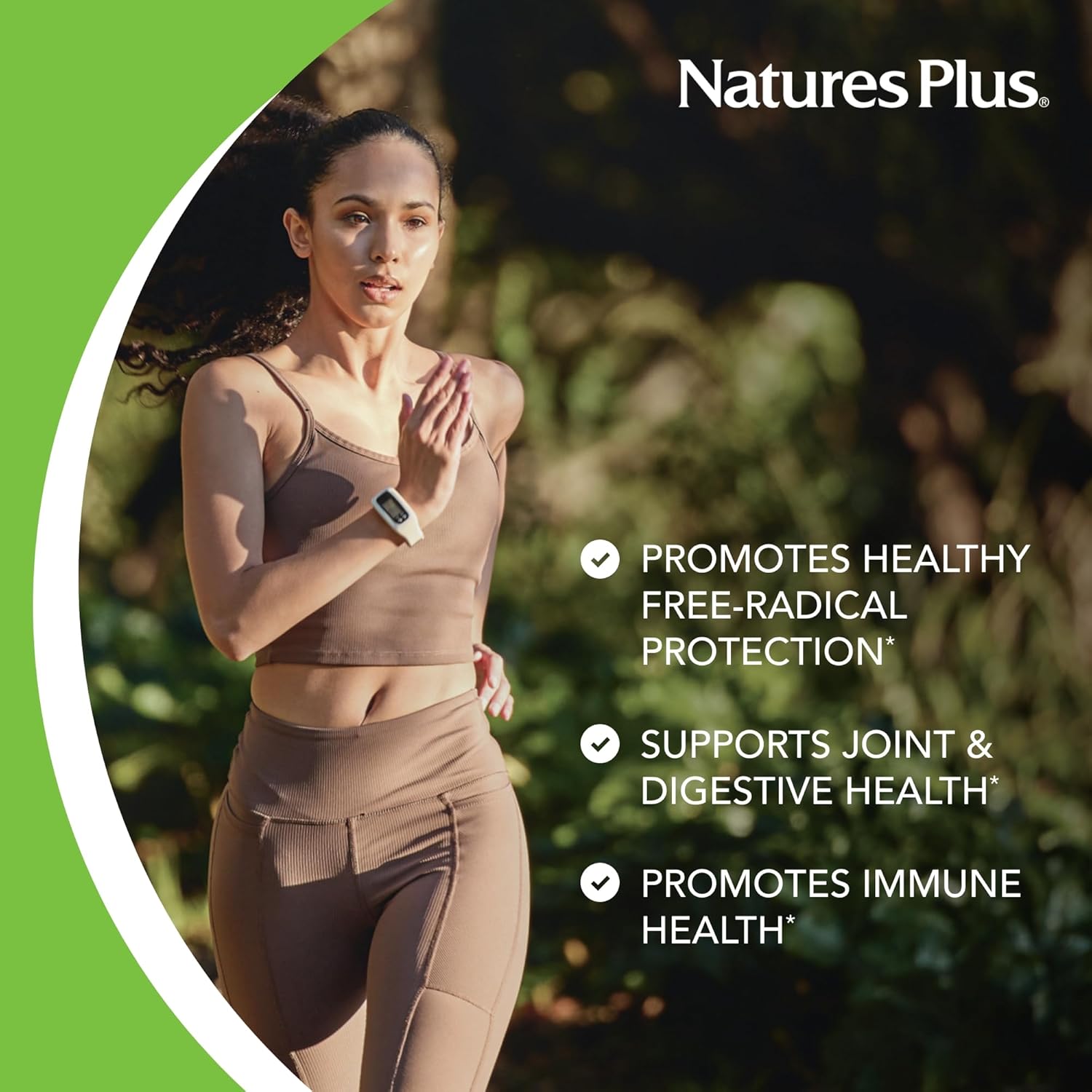 Natures Plus Longvida Curcumin 1000mg Tablets - Vegan, Non-GMO, Gluten-Free - Supports Free Radical Protection - 30 Servings