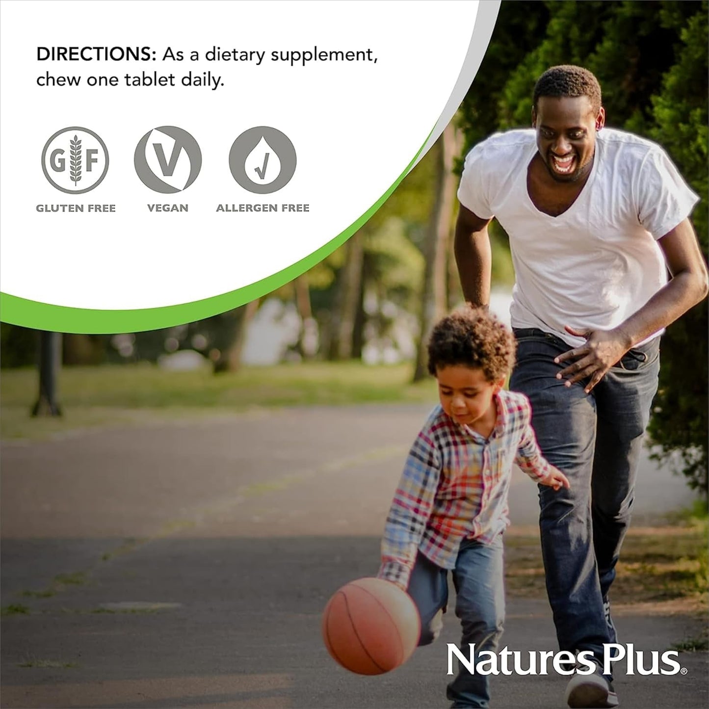 Natures Plus Orange Juice Jr. Chewable Tablets - 180 Tablets, 100mg Vitamin C - Pack of 2 - Vegetarian, Gluten Free - 360 Servings