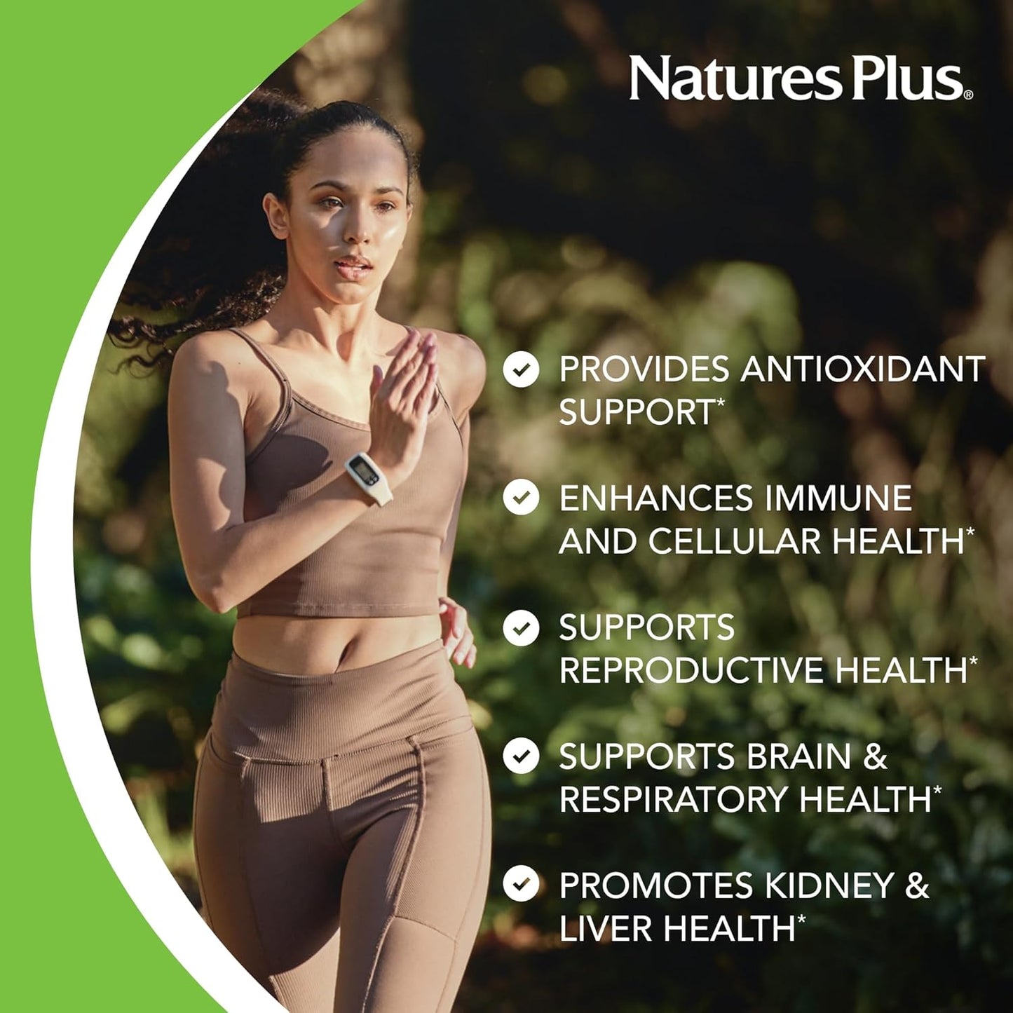 Natures Plus PRO NAC 1200 mg Capsules - Supports Glutathione - Non-GMO, Vegan, Gluten Free - 30 Servings