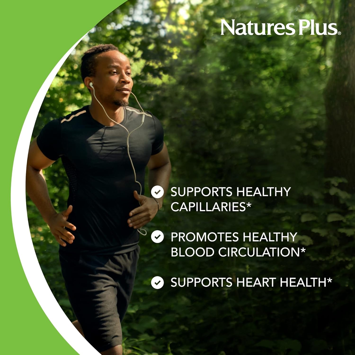 Natures Plus Rutin 500mg Vegetarian Tablets - Vascular & Blood Health Supplement - Healthy Capillaries - Antioxidant - Gluten-Free