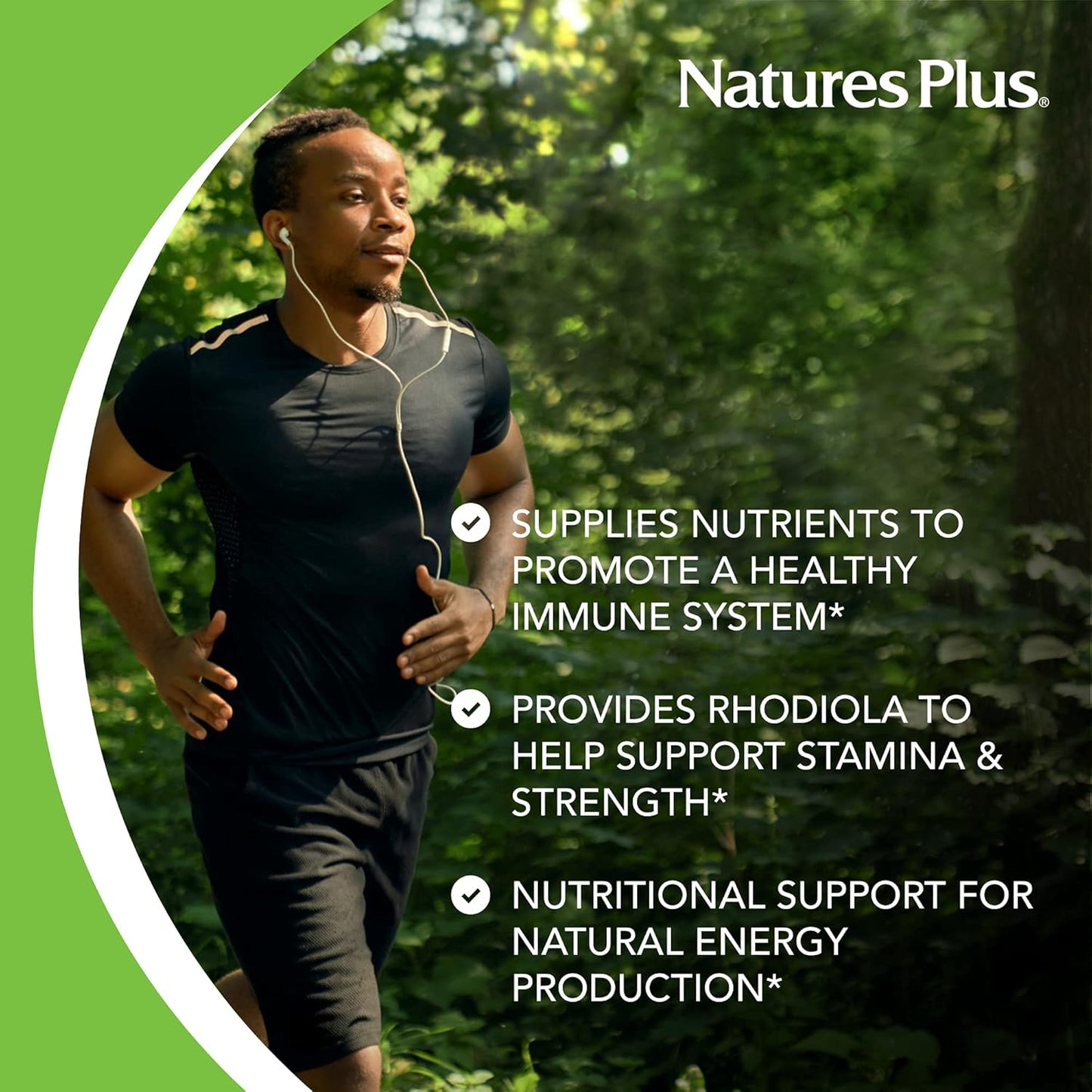 Natures Plus Source of Life Men Multivitamin - 60 Vegetarian Tablets - Whole Food Supplement for Natural Energy & Wellbeing - Gluten-Free