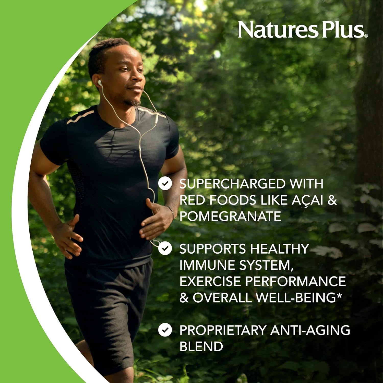 Natures Plus Source of Life RED Multivitamin Liquid - 30 oz, Pack of 2 - Energy & Immune Support - Exotic Red Fruits, Lycopene, Lutein - Vegetarian & Gluten Free - 60 Servings