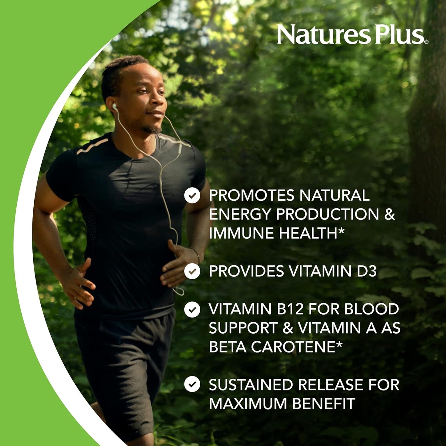 Natures Plus Ultra II Multivitamin - 30 Vegetarian Tablets - Whole Food Supplement for Natural Energy & Overall Health - Sustained Release Formula