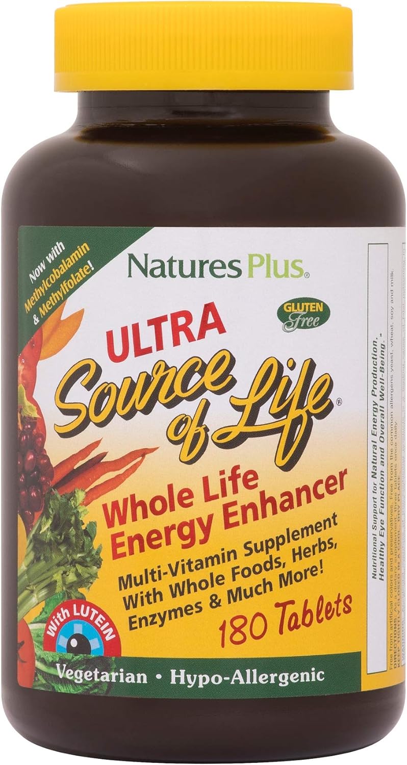 Natures Plus Ultra Source of Life Tablets - 180 Count