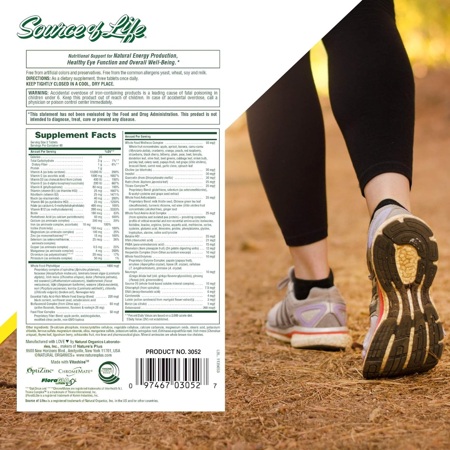 Natures Plus Ultra Source of Life Tablets - 180 Count