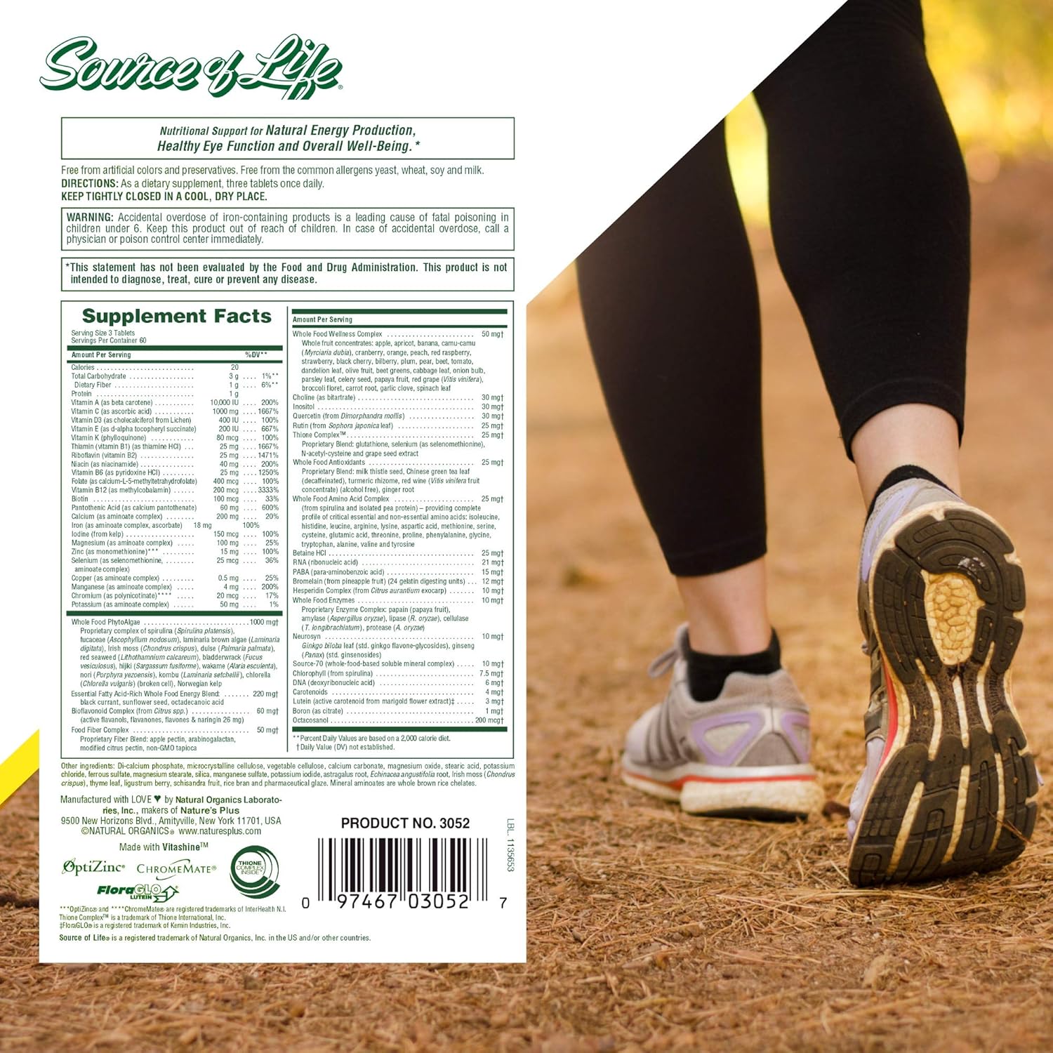 Natures Plus Ultra Source of Life Tablets - 180 Count