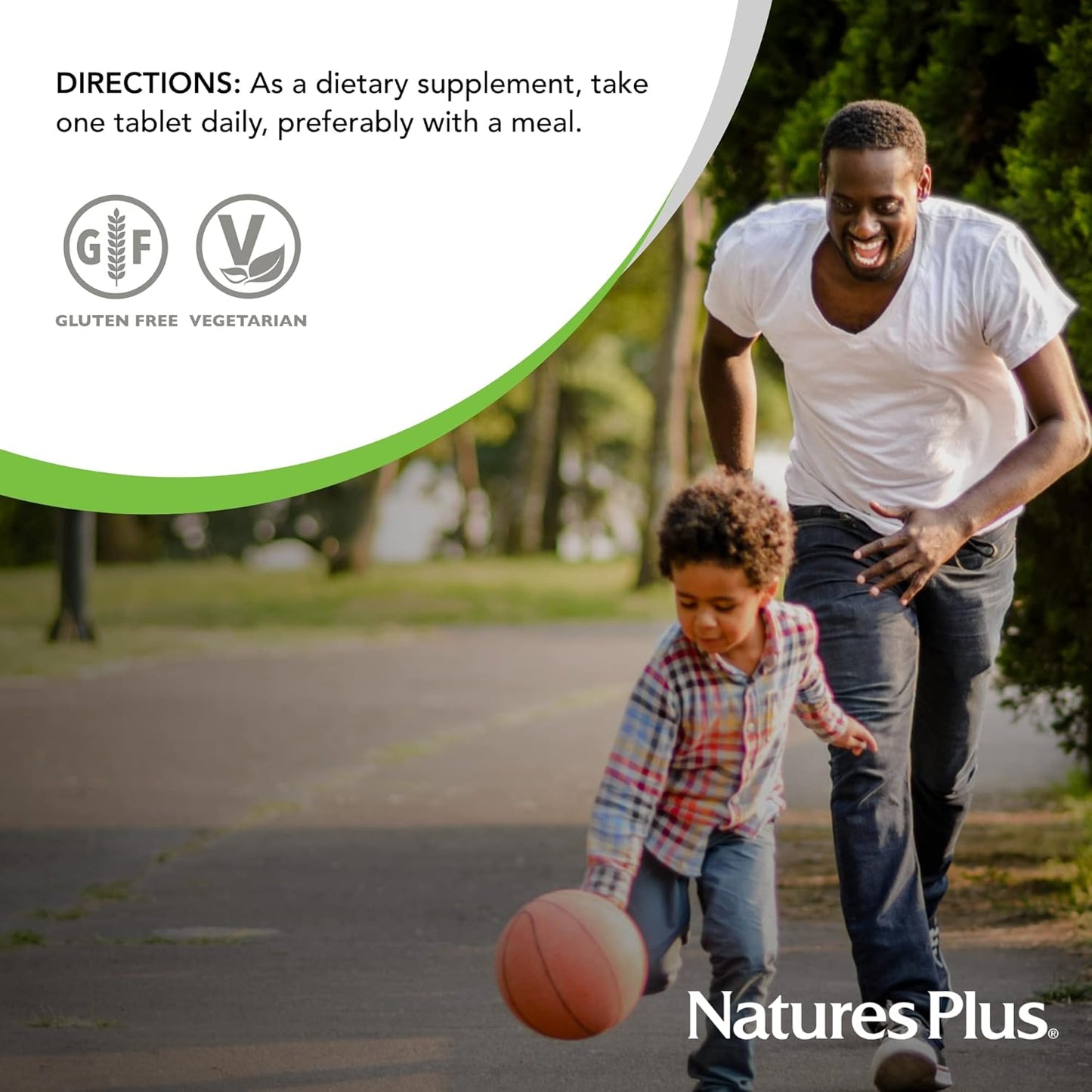 Natures Plus Ultra-Stress with Iron - Vegetarian Stress Relief Supplement - B-Complex & Vitamin C - Energy Booster, Mood Enhancer - 30 Tablets