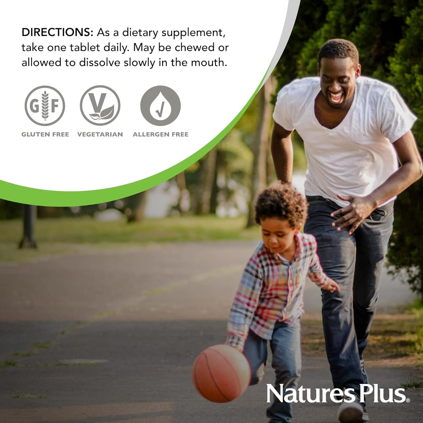 Natures Plus Vitamin E Chewable Tablets - Natural Carob Flavor, Pack of 2 - Free-Radical Defense & Well-Being - Vegetarian & Gluten Free - 180 Servings