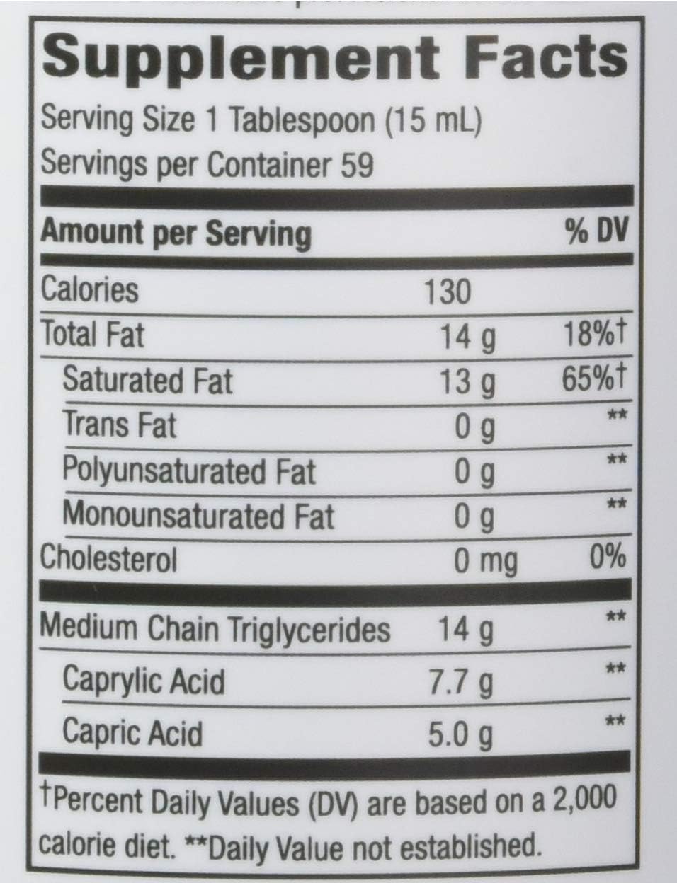 Nature's Way Coconut MCT Oil - Pure Source, No Fillers, 14g MCTs per Serving, 30 fl oz (Pack of 6)