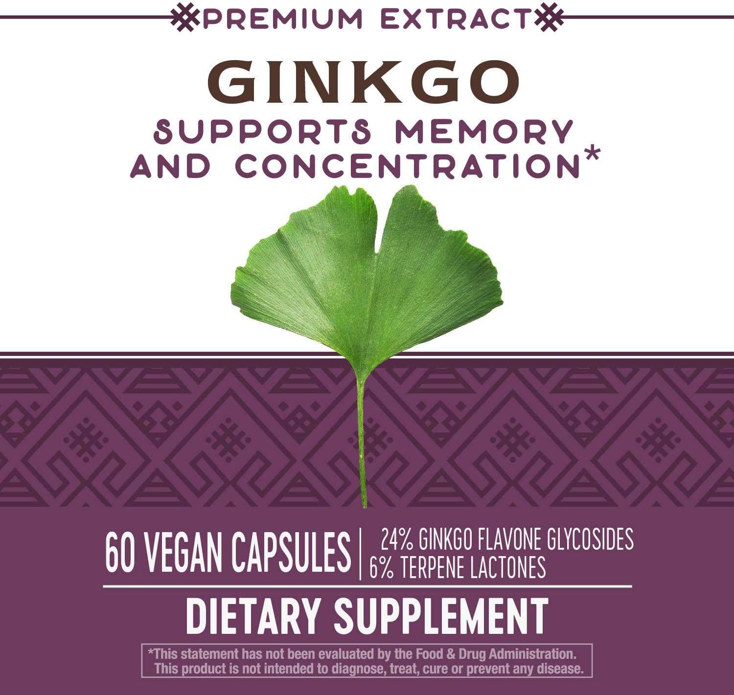 Nature's Way Ginkgold: Memory and Concentration Support, 60 Capsules