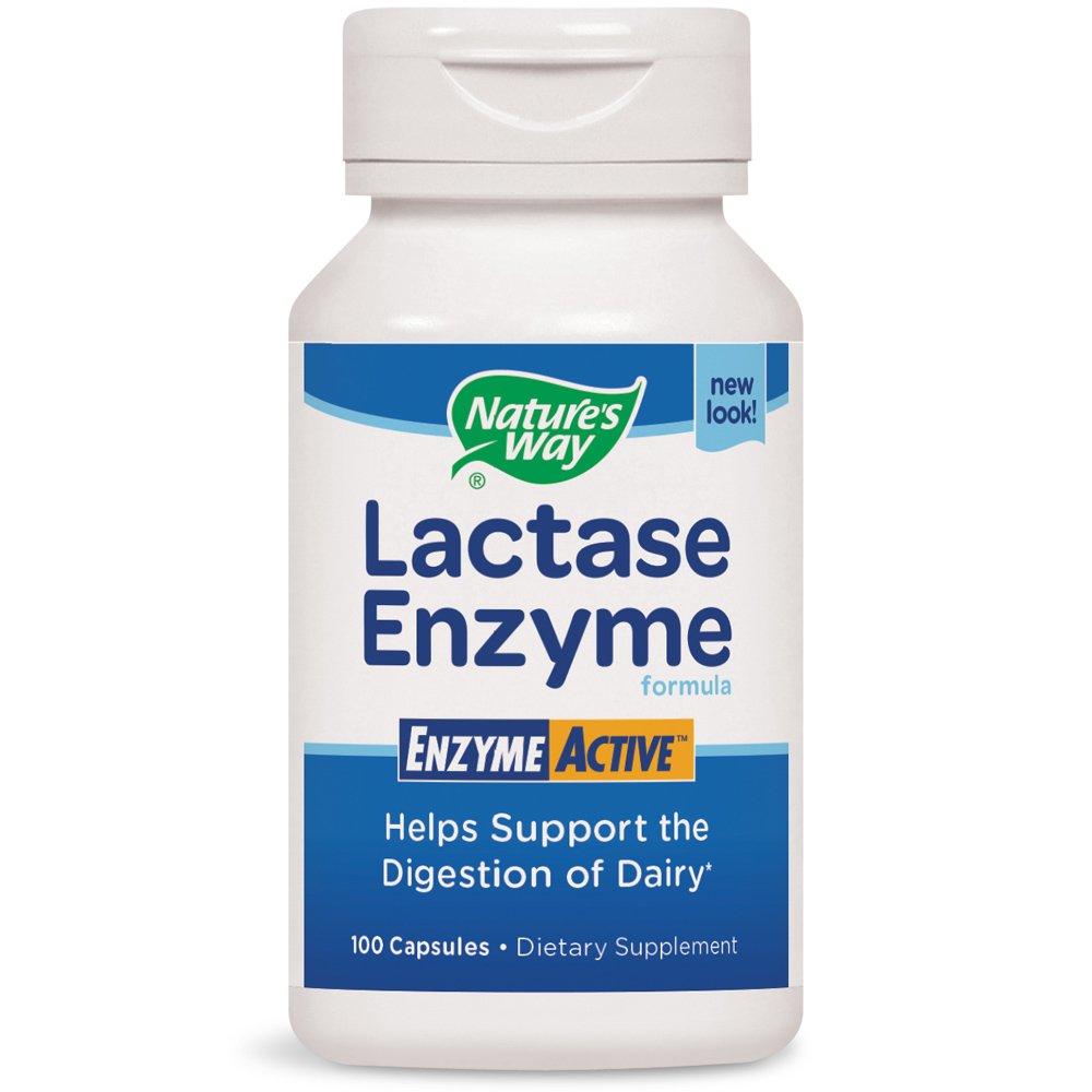 Natures Way Lactase Formula - 200 Capsules Pack