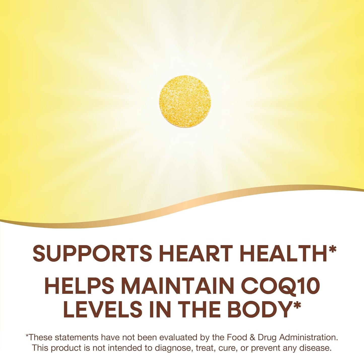 Nature's Way SMART Q10 CoQ10 Chewables - Tropical Fruit Flavor - Heart and Brain Health Support - 30 Count