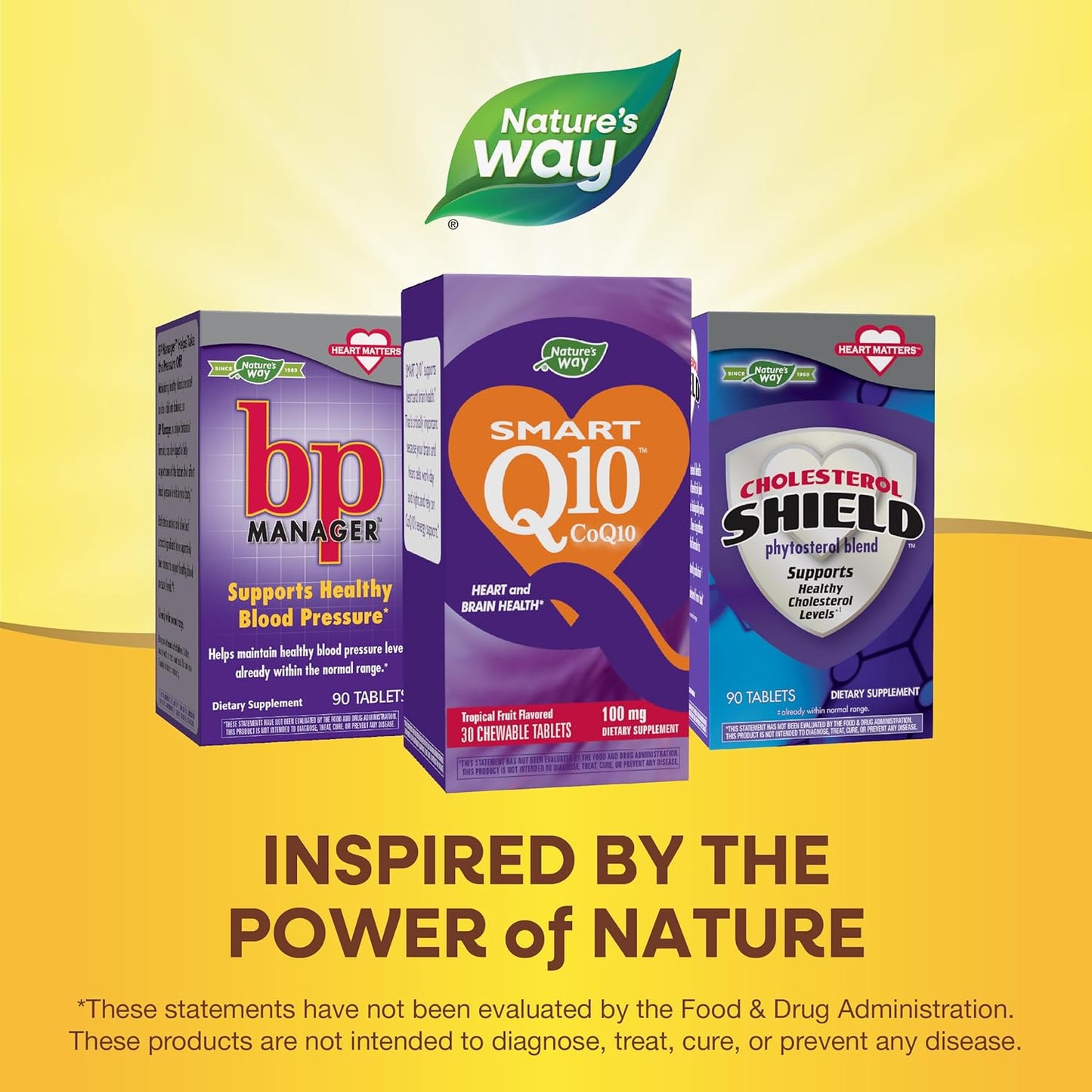Nature's Way SMART Q10 CoQ10 Chewables - Tropical Fruit Flavor - Heart and Brain Health Support - 30 Count