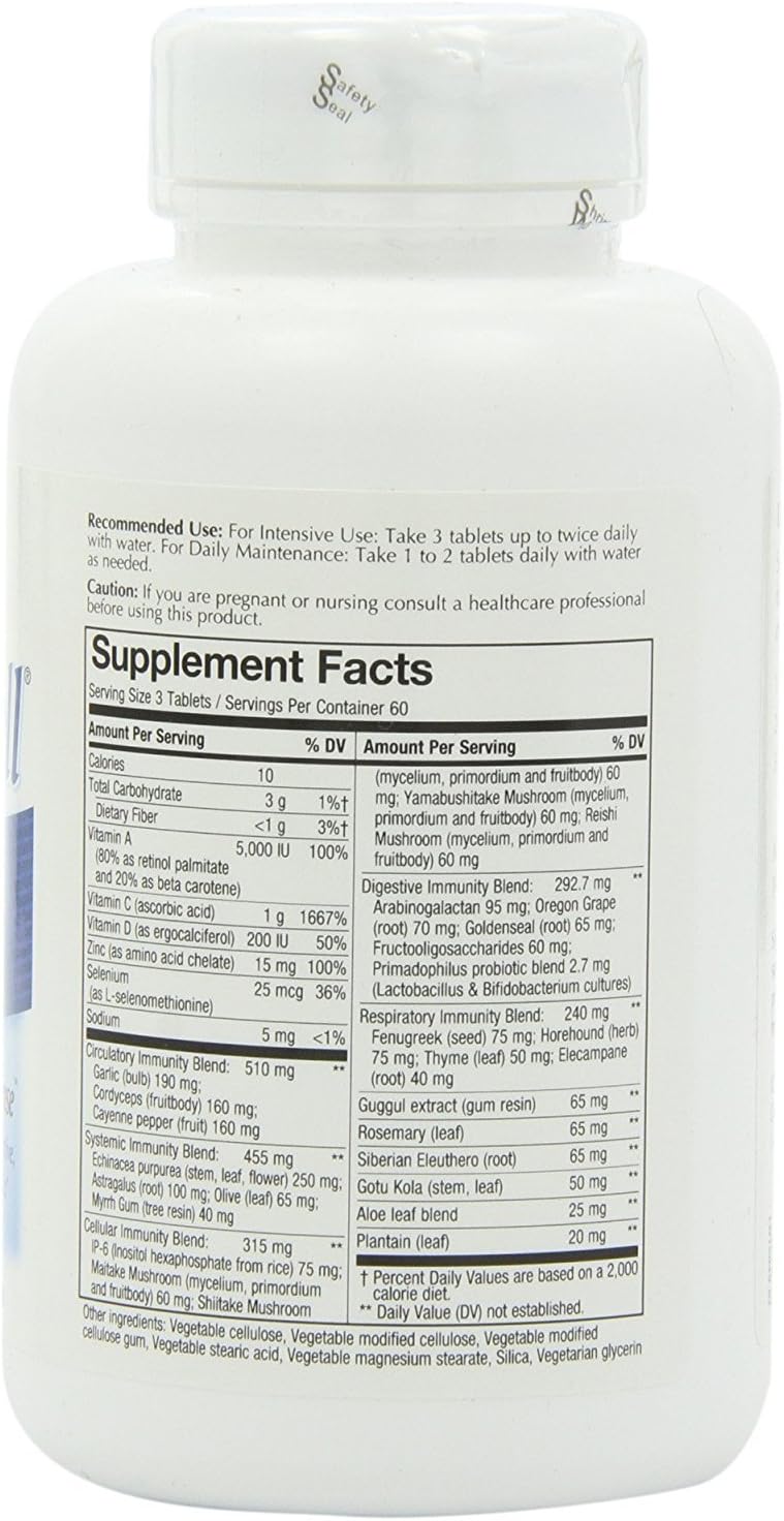 Nature's Way SystemWell Immune Formula Tablets - 180 Count Pack