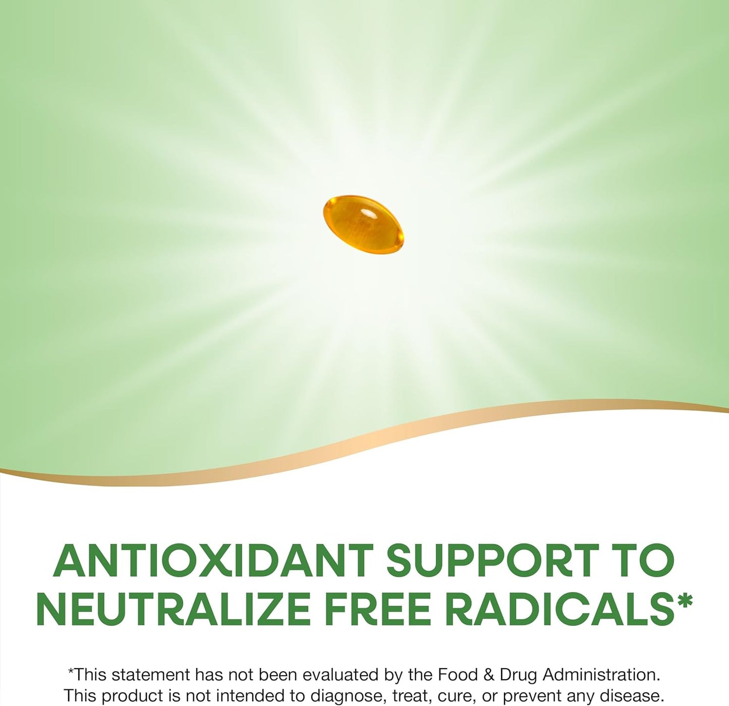Nature's Way Vitamin E D-Alpha Tocopherol Softgels - 268mg Antioxidant for Heart Health - Gluten Free - 100 Capsules