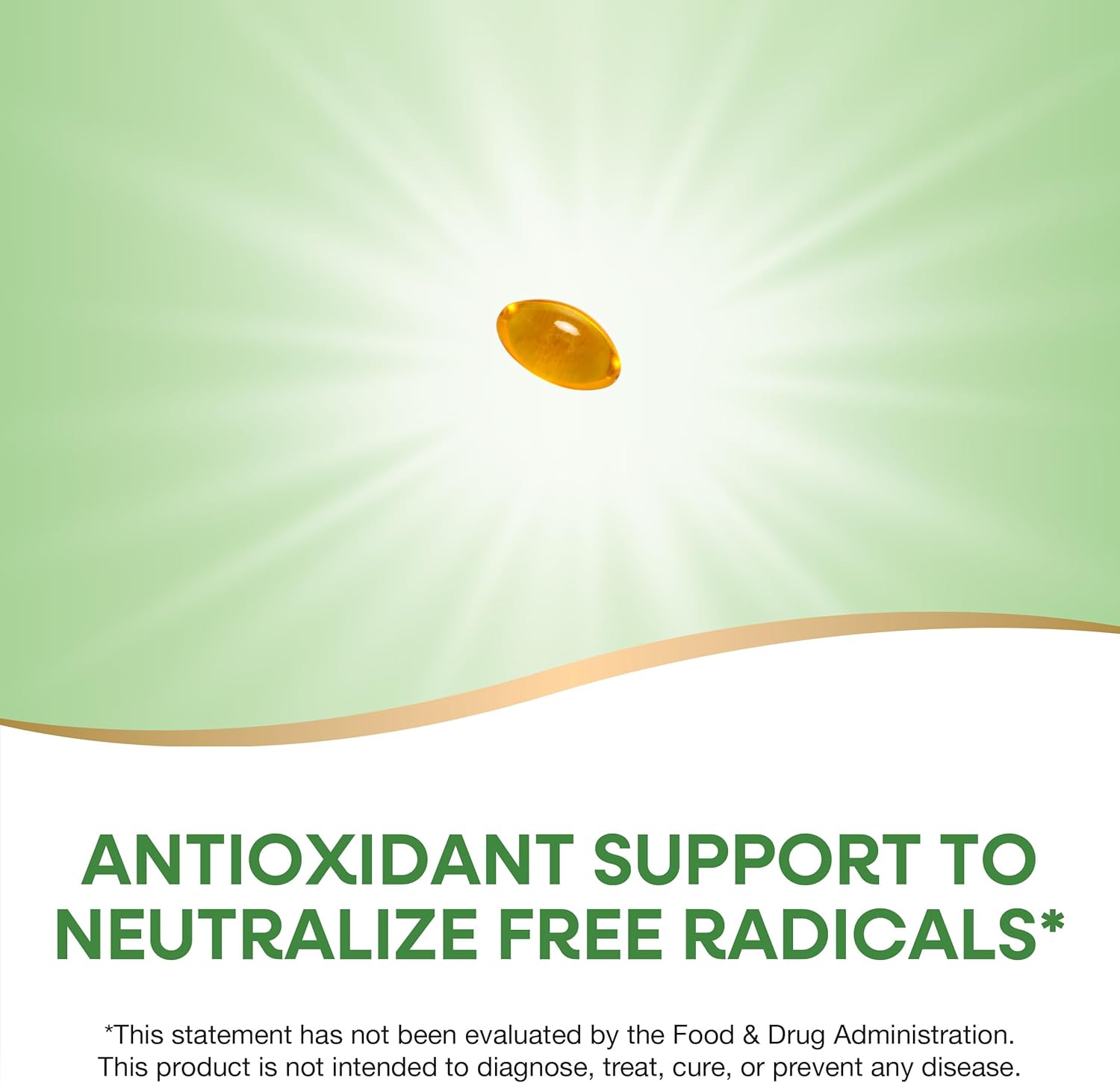 Nature's Way Vitamin E D-Alpha Tocopherol Softgels - 268mg Antioxidant for Heart Health - Gluten Free - 100 Capsules