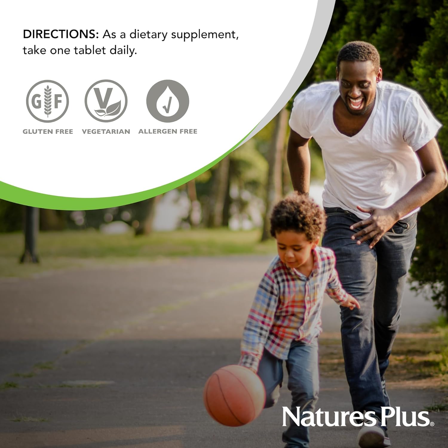 NaturesPlus Vitamin D3 400 iu Vegetarian Tablets - Bone, Heart & Immune Support - Water Soluble for Maximum Absorption - Gluten-Free