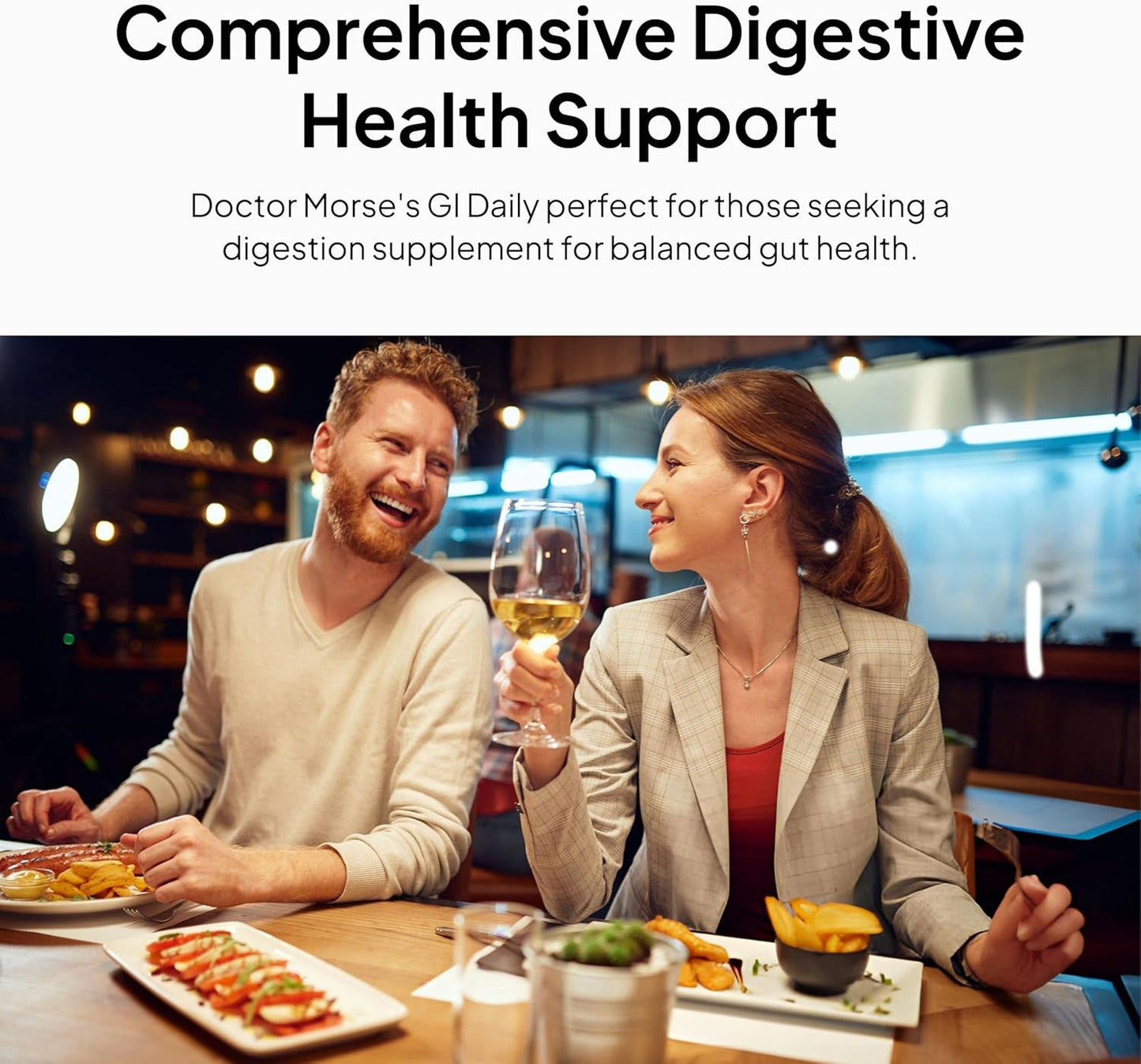 Naturopath Formulated GI Daily Gut Cleanse - Digestive Support Supplement with Marshmallow Root, Slippery Elm Bark, Mullein Leaf - 90 Capsules