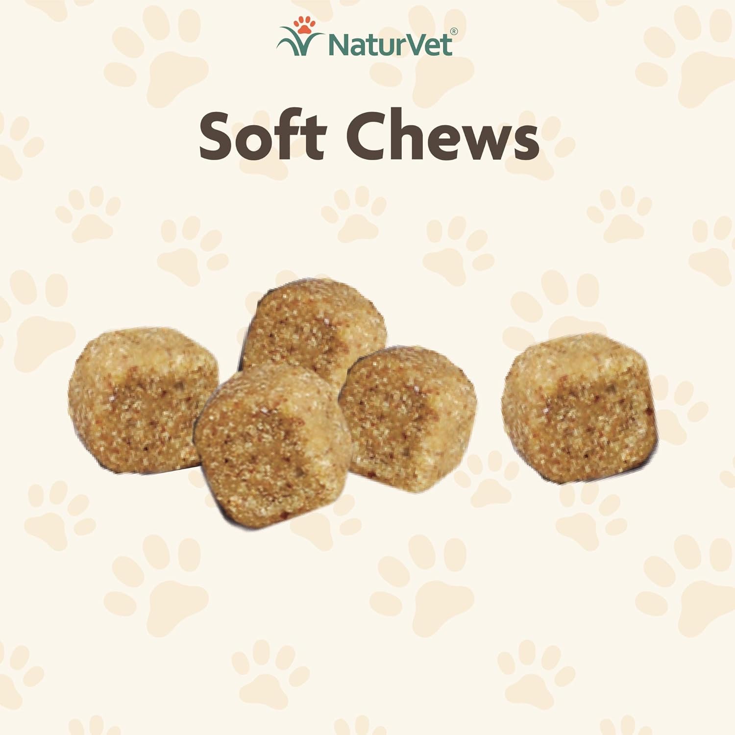 NaturVet Probiotics and Enzymes Soft Chews - Digestive Supplement with Prebiotics, 70 Count, Made in the USA