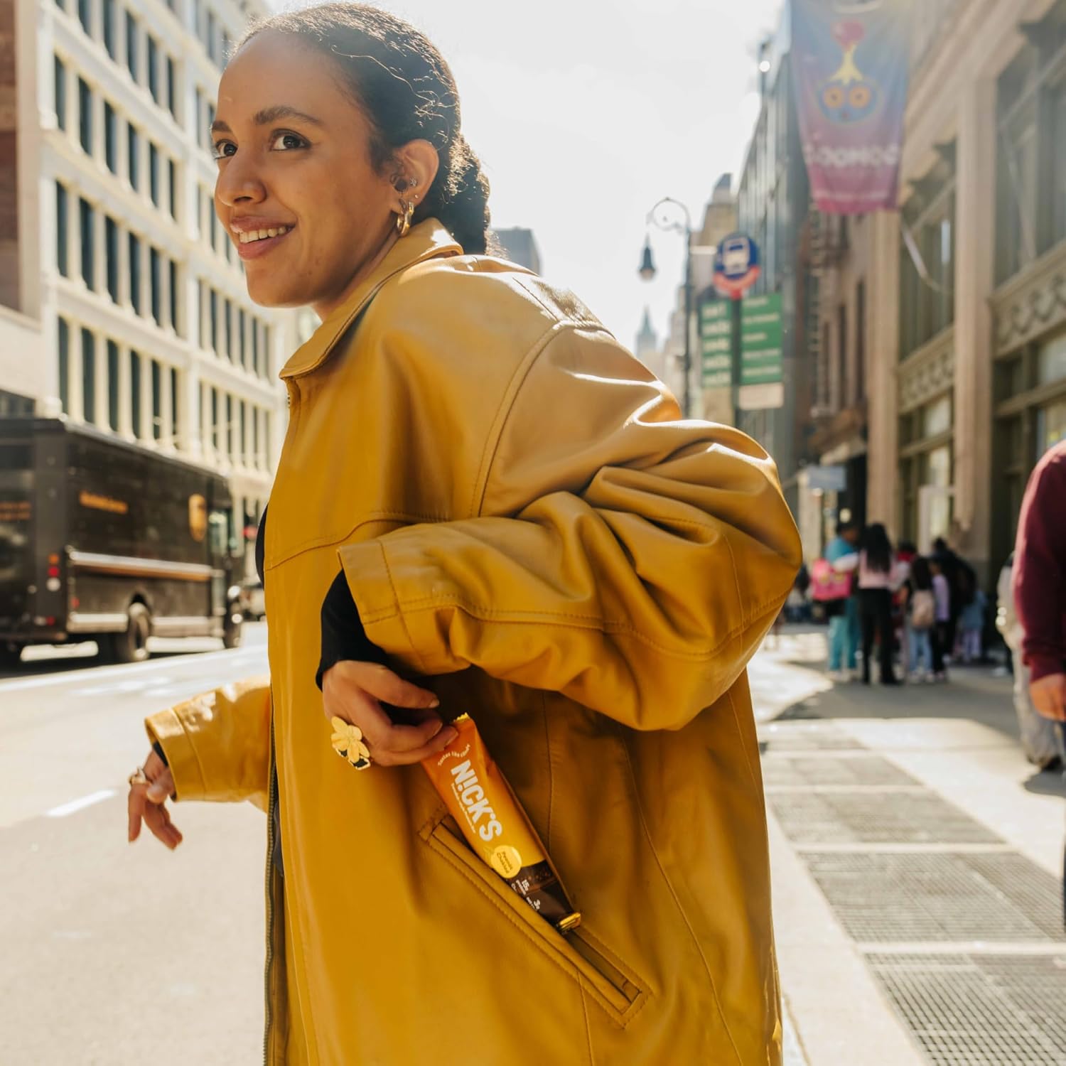 N!CK'S Swedish-Style Keto Protein Bars, 24 Count, 15g Protein, Low Carb & Sugar, Chocolate Peanut Flavor