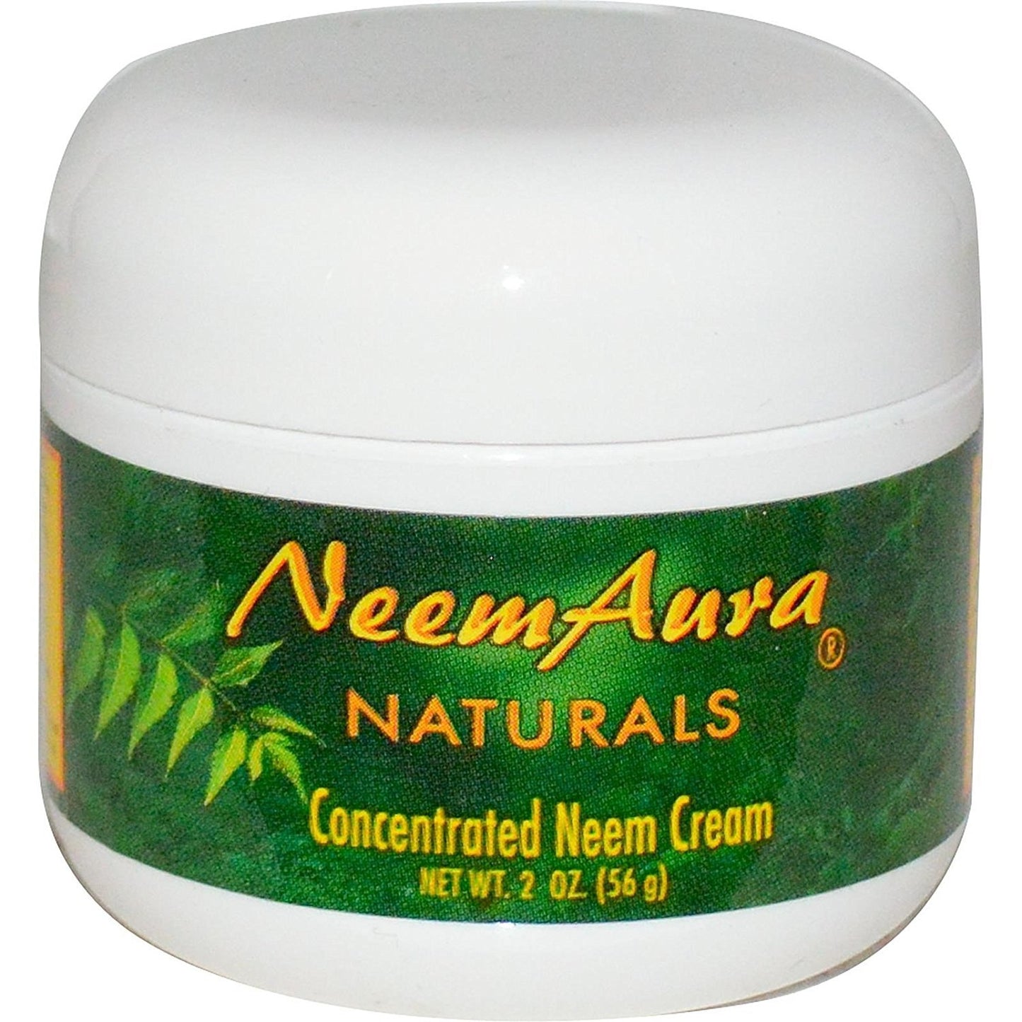 Neemaura Naturals Neem Cream with Aloe and Neem Oil - 2 oz Jar