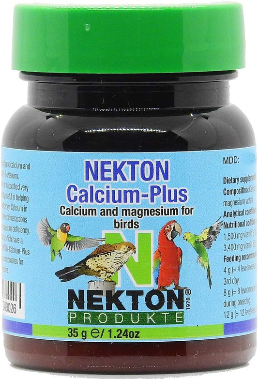 Nekton Calcium Plus Supplement with Magnesium & Vitamins - 35g/1.23 oz