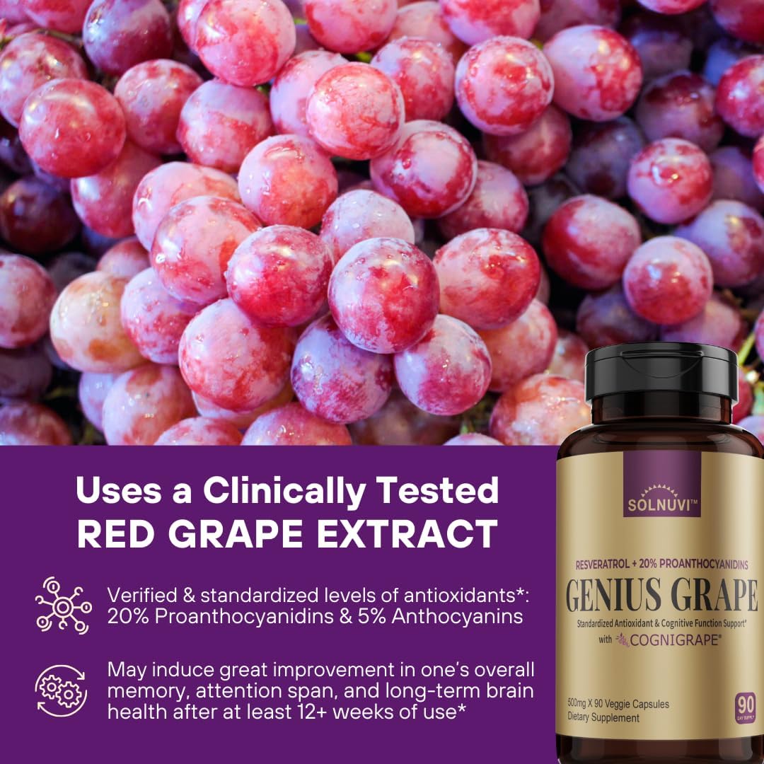 Neuro Defense Bundle: Berberine & Resveratrol Complex - Clinically Tested Brain Health Supplement with Cognigrape, Quercetin, Alpha Lipoic Acid - Antioxidant Support - Non-GMO, Gluten-free, Vegan