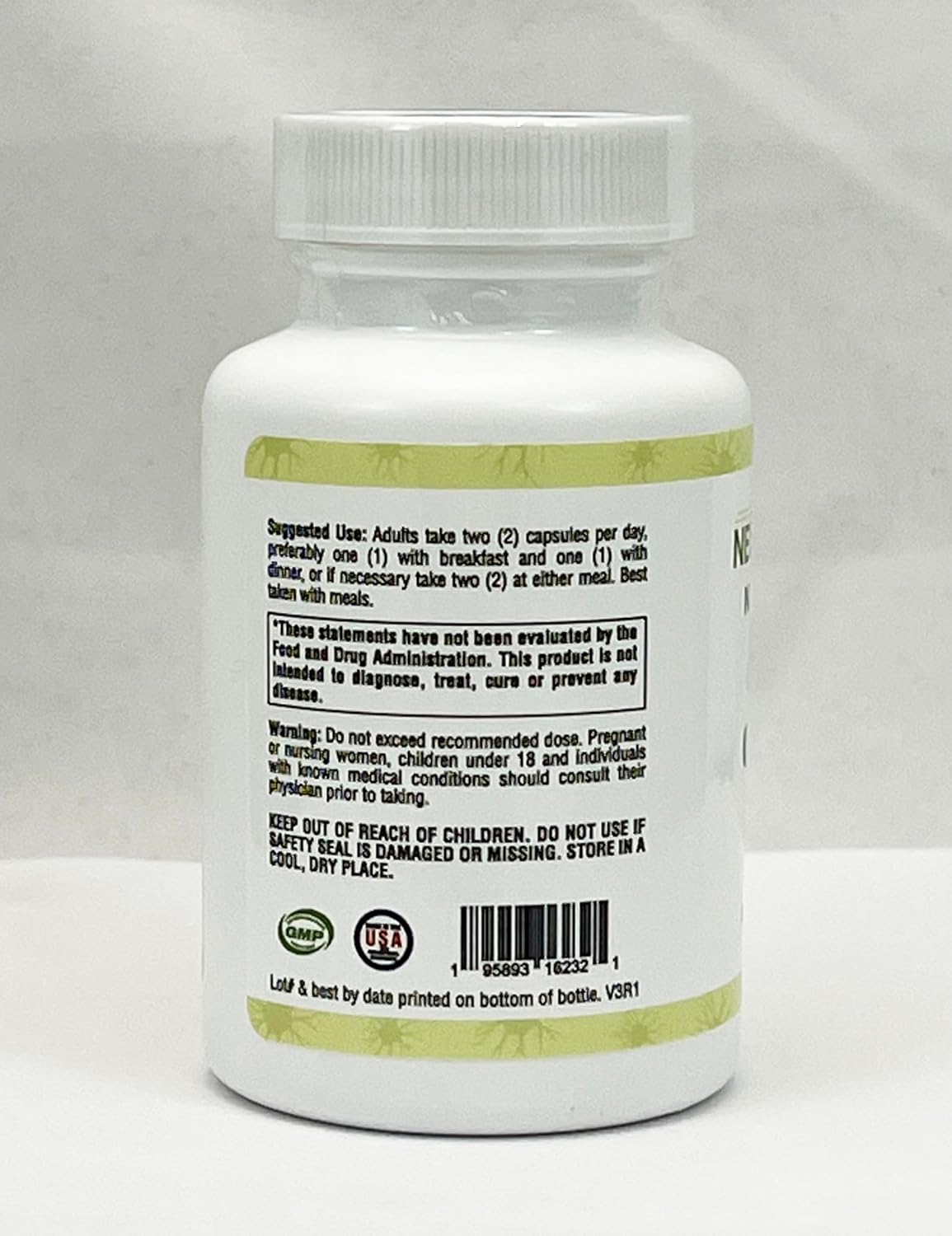 Neuro Health Nerve Support Formula with B Vitamins and Alpha Lipoic Acid - 360 Capsules for Neuropathy