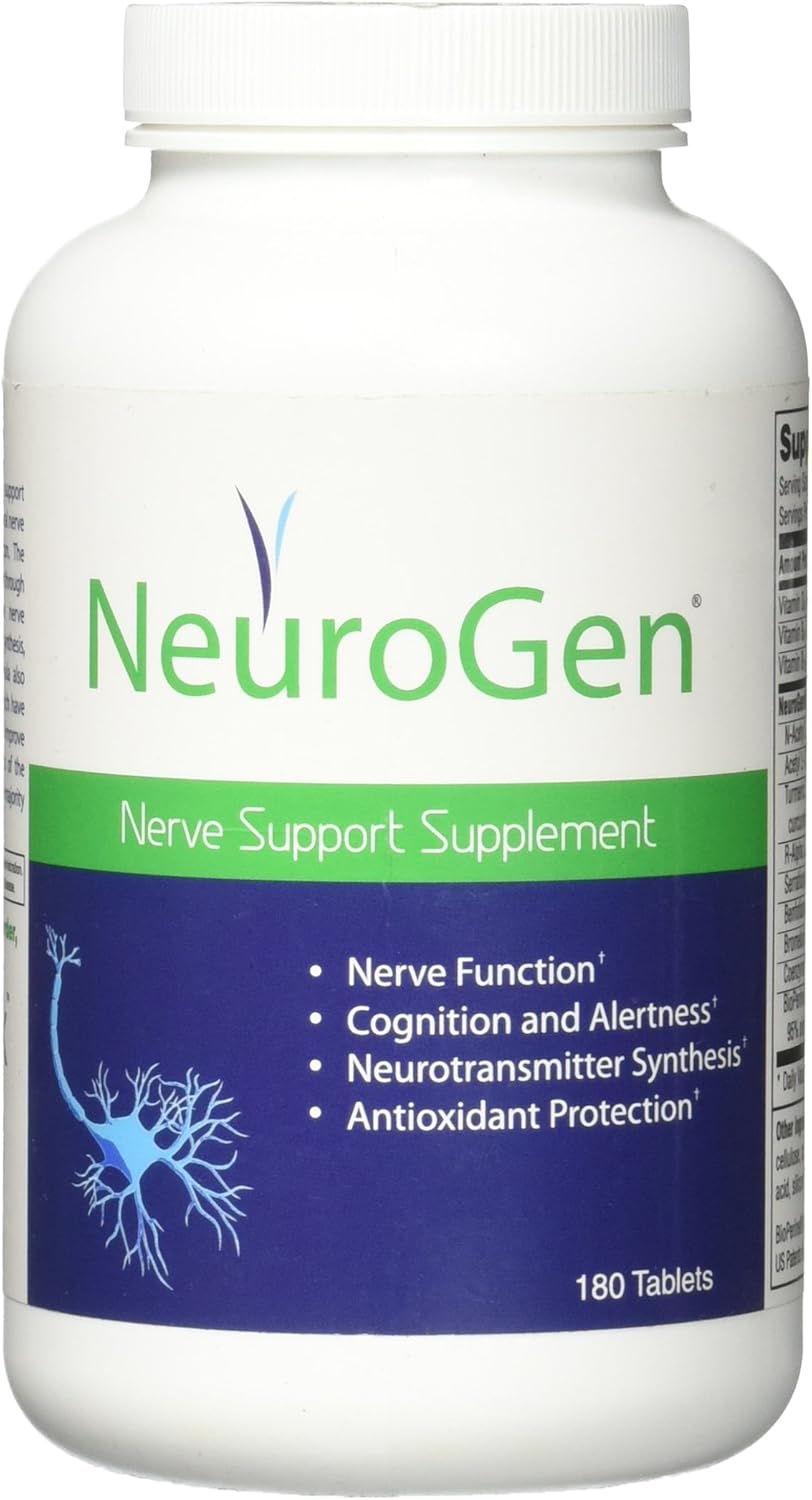 Neurogen Nerve Support Supplement by Neuropharmaca - Boost Nerve Health and Function with Natural Ingredients