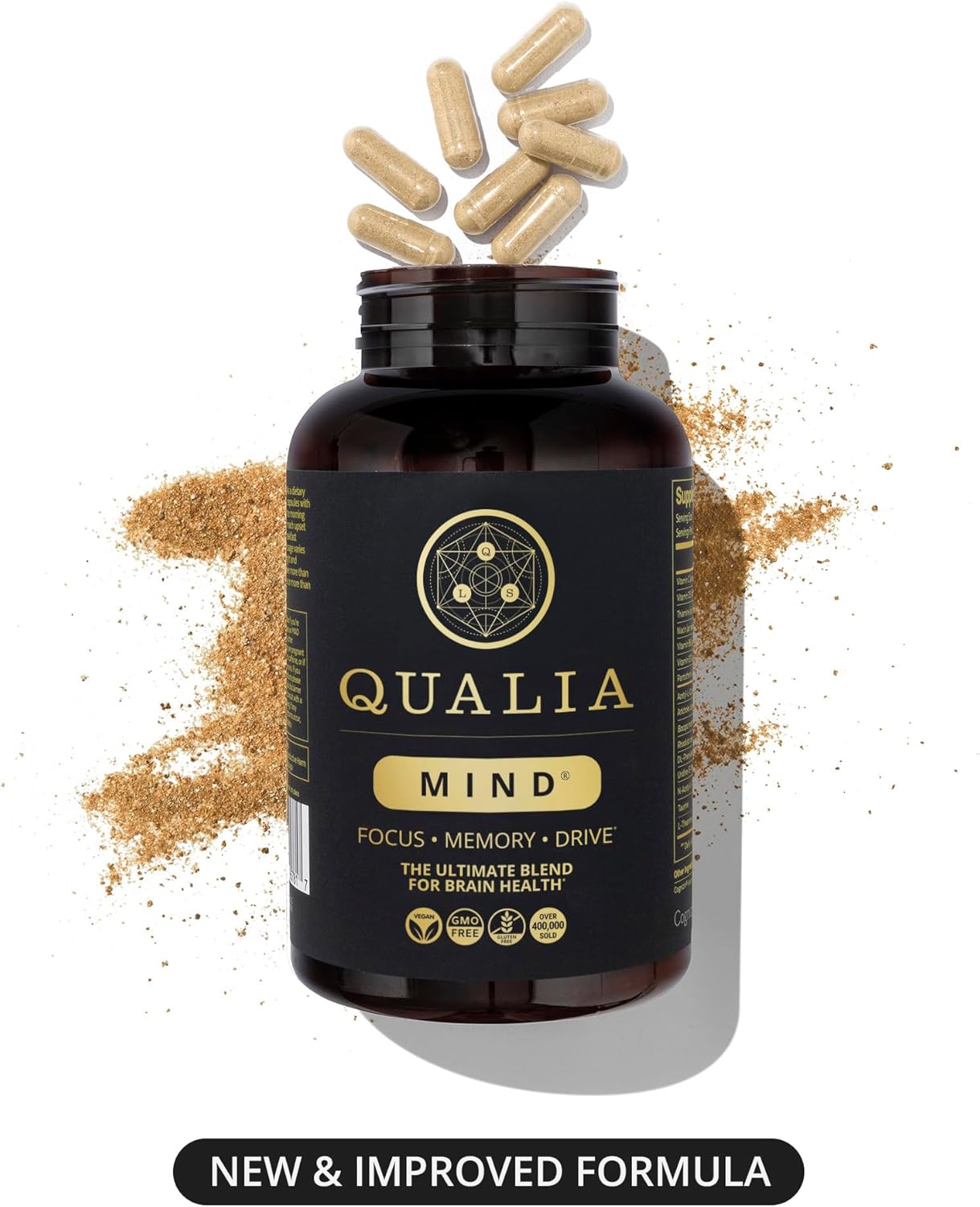 Neurohacker Collective Qualia Mind: Doctor-Formulated Nootropic for Focus, Concentration & Brain Health