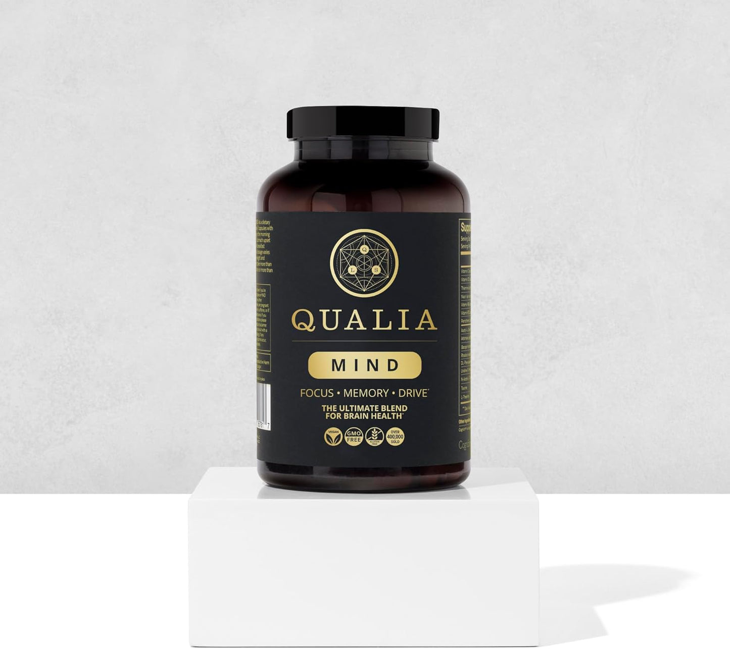 Neurohacker Collective Qualia Mind: Doctor-Formulated Nootropic for Focus, Concentration & Brain Health