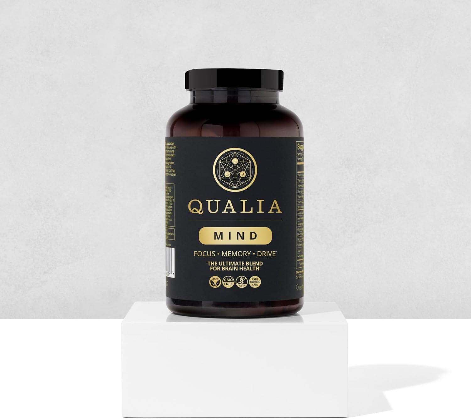 Neurohacker Collective Qualia Mind: Doctor-Formulated Nootropic for Focus, Concentration & Brain Health