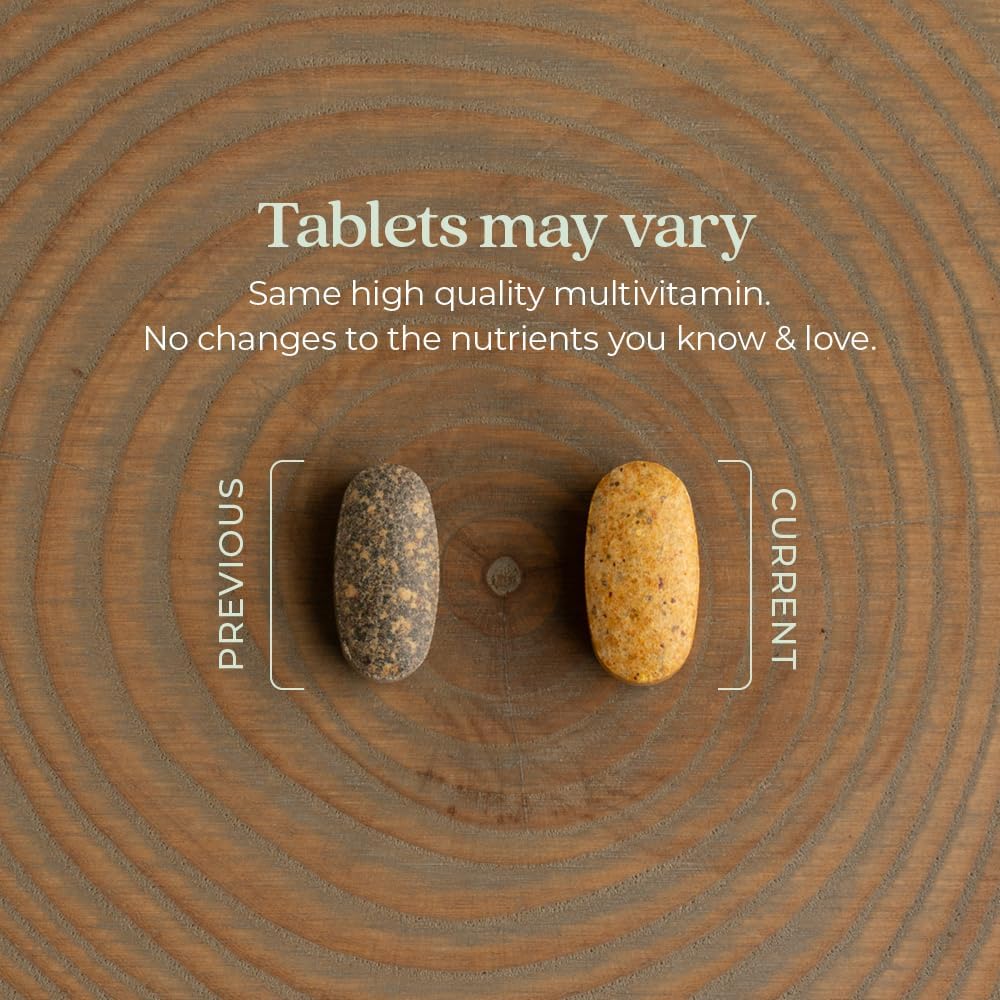 New Chapter Men's Multivitamin Advanced Formula with Whole-Food Nutrients and Selenium for Stress, Brain, Immune, Heart & Energy Support - 120 ct