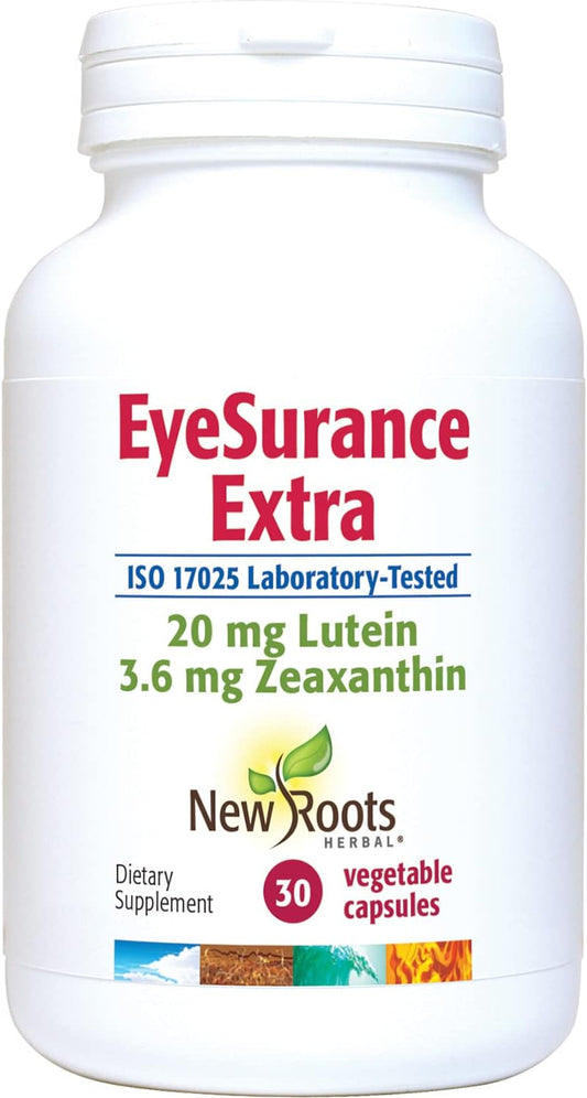 New Roots Herbal Eye Supplement with Bilberry, Lutein, Zeaxanthin, and Multi-Vitamins - 30 Capsules, Naturopathic Doctors Designed