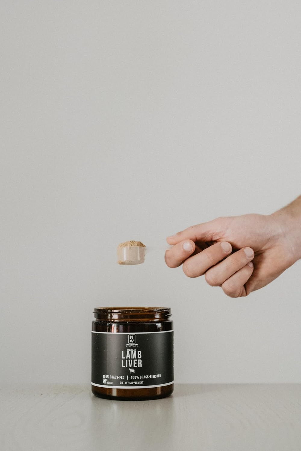 New Zealand 100% Grass-Fed Lamb Liver, Regeneratively Raised, 135G - 45 Day Supply