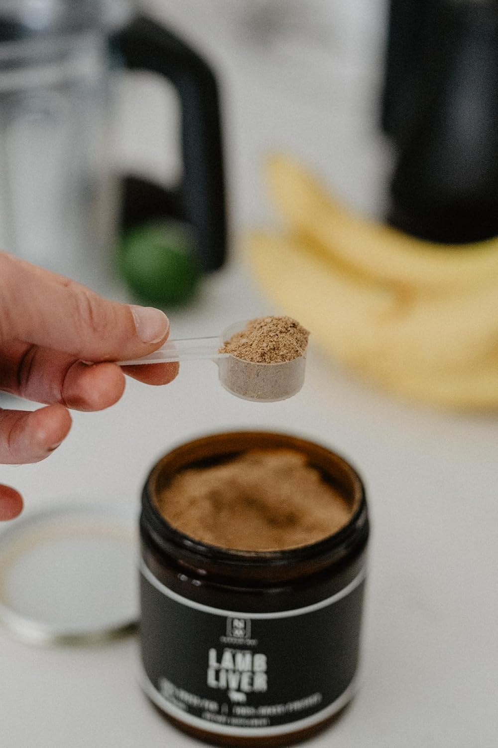 New Zealand 100% Grass-Fed Lamb Liver, Regeneratively Raised, 135G - 45 Day Supply