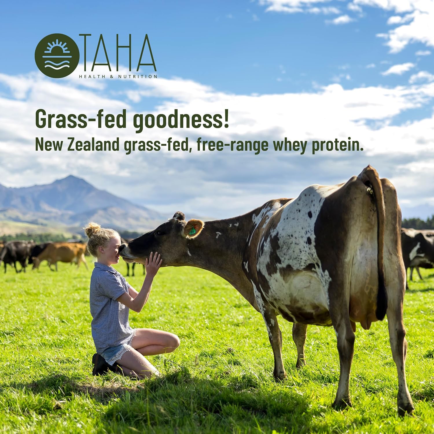 New Zealand Grass-Fed Chocolate Whey Protein Isolate Powder with 30g Protein, 7.9g BCAAs, and 4.3g Leucine | Gluten-Free, Keto, Kosher | 2LB, ~24 Servings