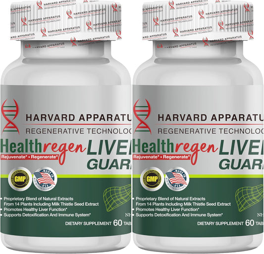 NHDH Regenerative Liver Guard Tablets - Liver Cleanse Detox & Repair Supplement with 14+ Herbs, Silymarin Milk Thistle, Artichoke, Dandelion & More