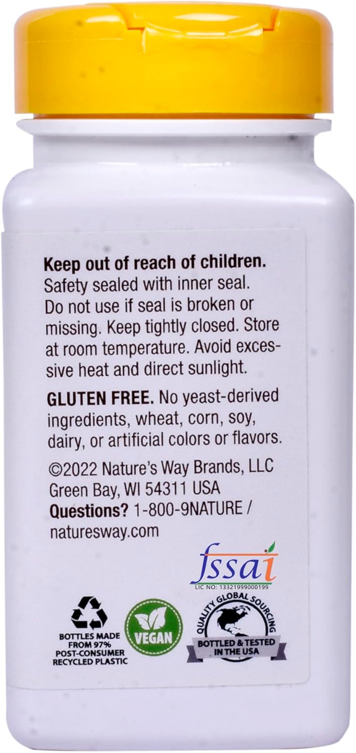 Niacinamide 500mg Capsules - Pack of 100 (2-Pack) by Nature's Way